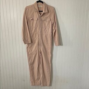 Madewell Pink Jumpsuit